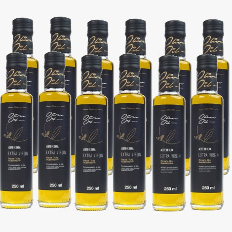 12 Glasflasche Olivenöl 0,25L